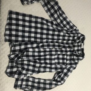 Buffalo checked button up shirt